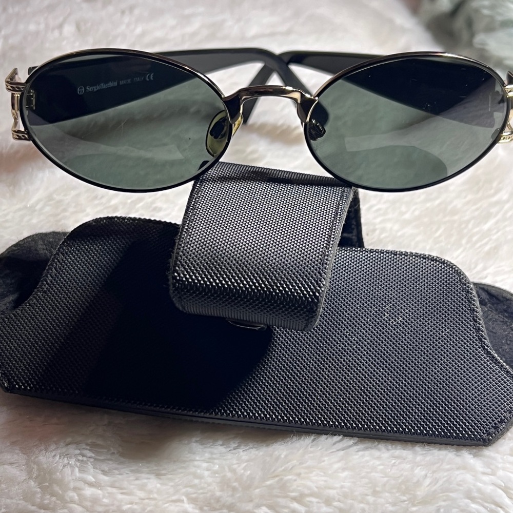 Vintage Emporio Armani  49-20mm Sunglasses EA083C.904 Stain Gold,  Authentic